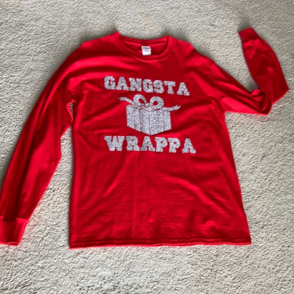 “GANGSTA WRAPPA” Long Sleeve NWOT - Picture 1 of 4